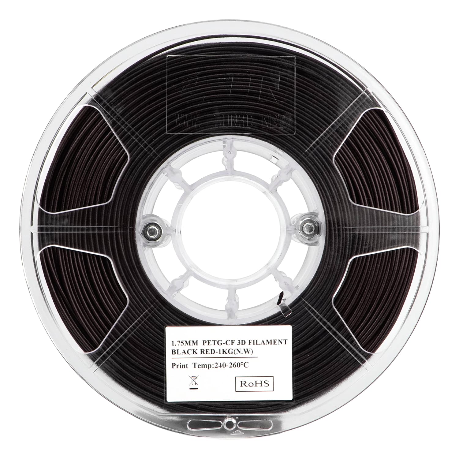 PETG-CF – Black Red CF