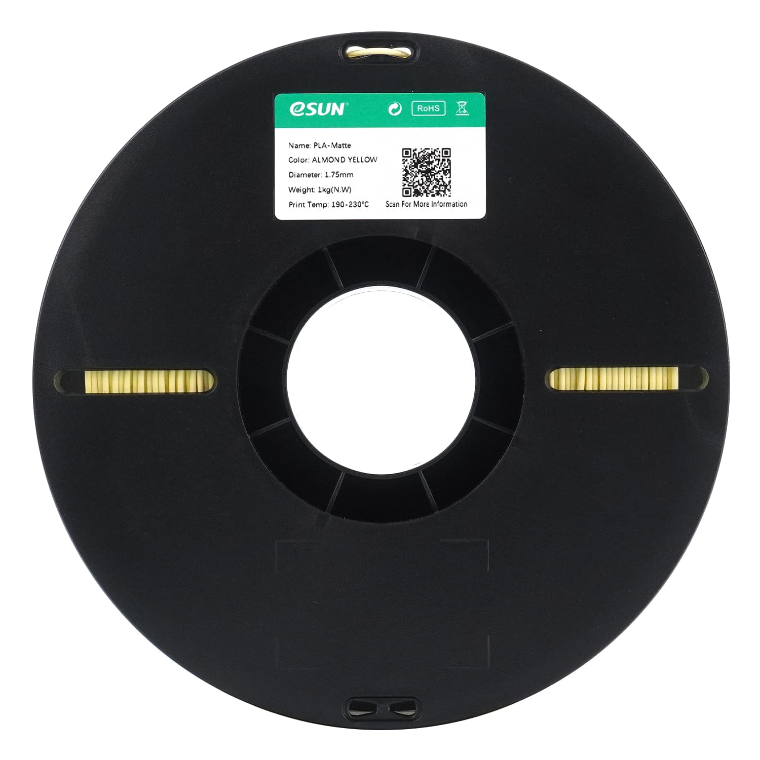 PLA-Matte – Almond Yellow