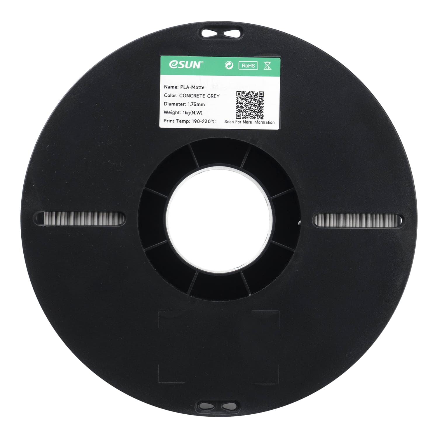 PLA-Matte – Concrete Grey