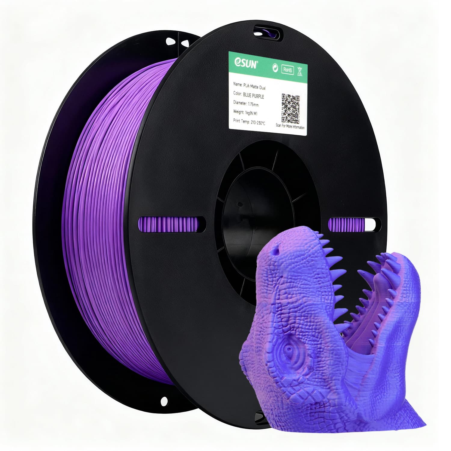 PLA-Matte Dual – Blue Purple